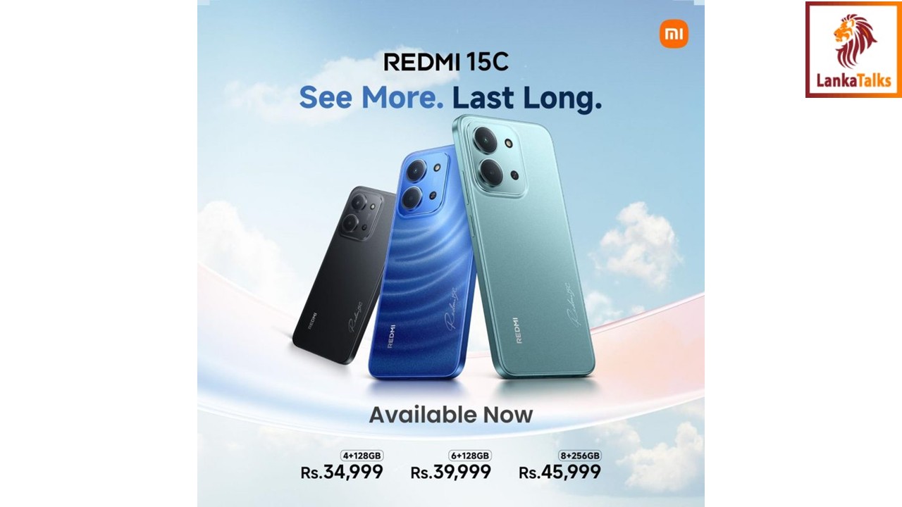 Xiaomi Launches Redmi 15C in Sri Lanka – Affordable Smartphones for Everyone