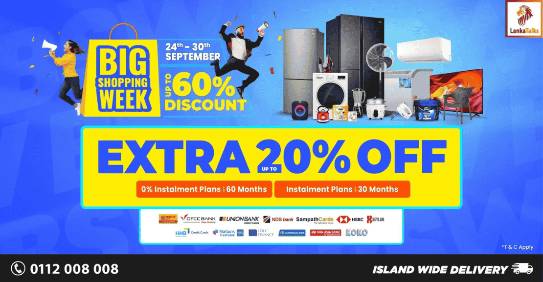 The Biggest Shopping Week in Sri Lanka – From FMCG to Electronics, Everything You Need!
