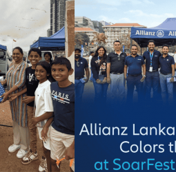 Allianz Insurance Lanka Ltd. fuels SoarFest ‘25, organized by the Lyceum International School.