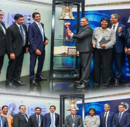 CDB Rings Bell at Colombo Stock Exchange Marking 30th Anniversary