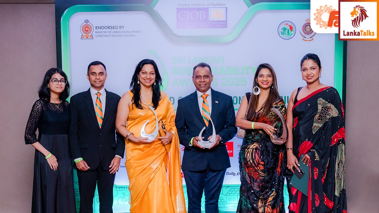 Hayleys Fentons and Hayleys Solar Secure Three Prestigious Awards at Sri Lankan Sustainability Awards 2025