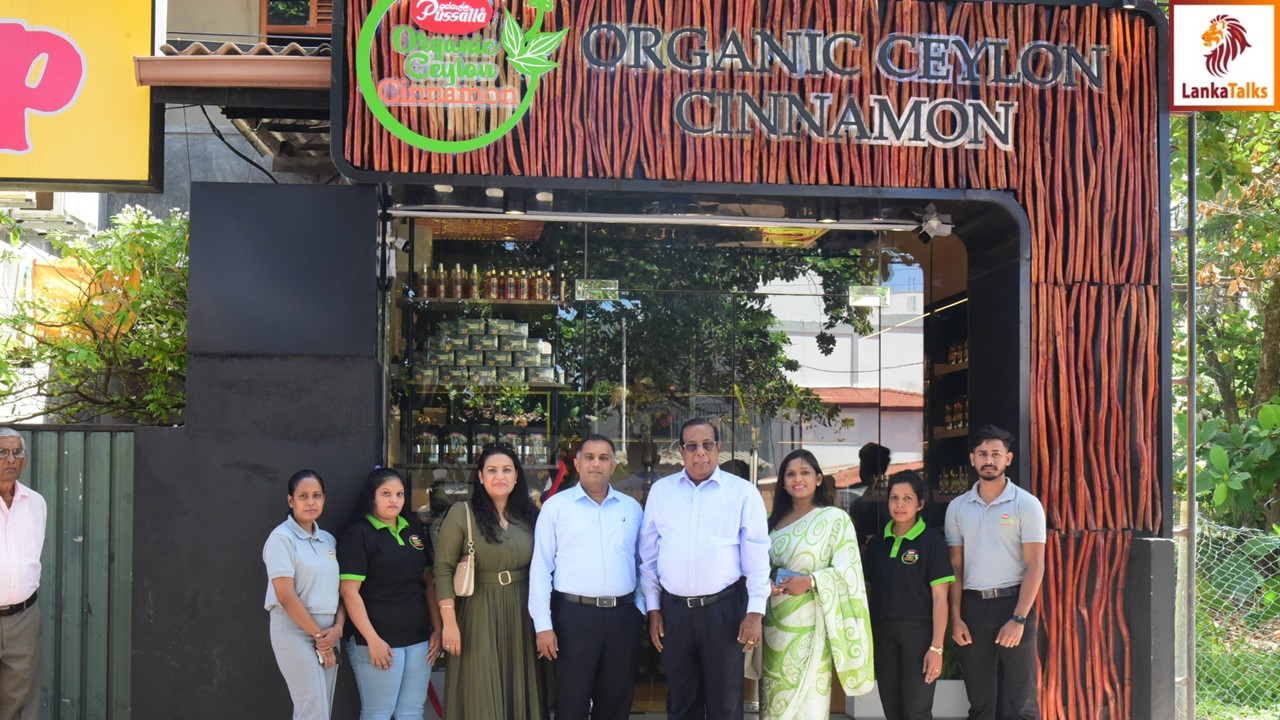 Pussalla Agri Ventures opens organic cinnamon outlet in Hikkaduwa
