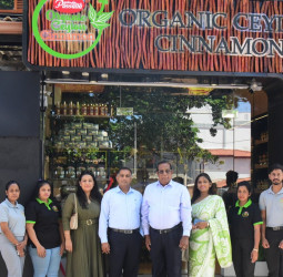Pussalla Agri Ventures opens organic cinnamon outlet in Hikkaduwa