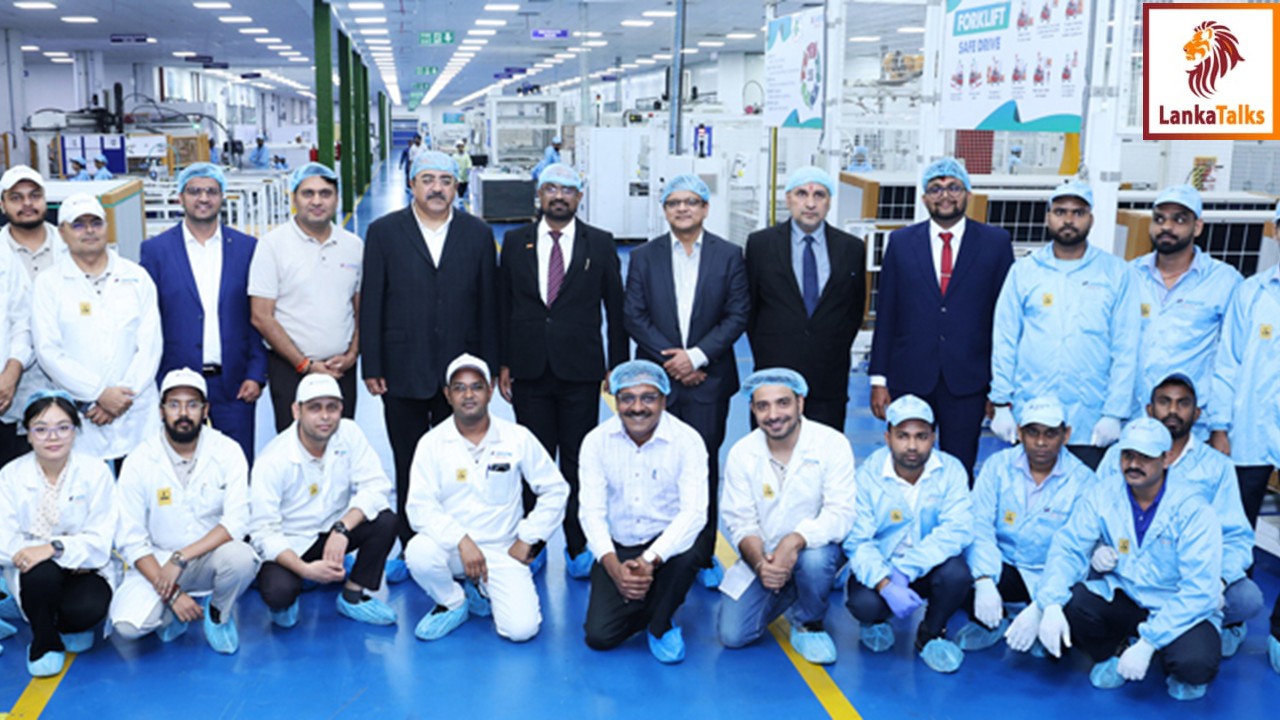 Sri Lankan Power Minister and Maldives State Minister Visit Jakson Group’s Greater Noida Solar Facility to Explore Clean-Energy Partnerships