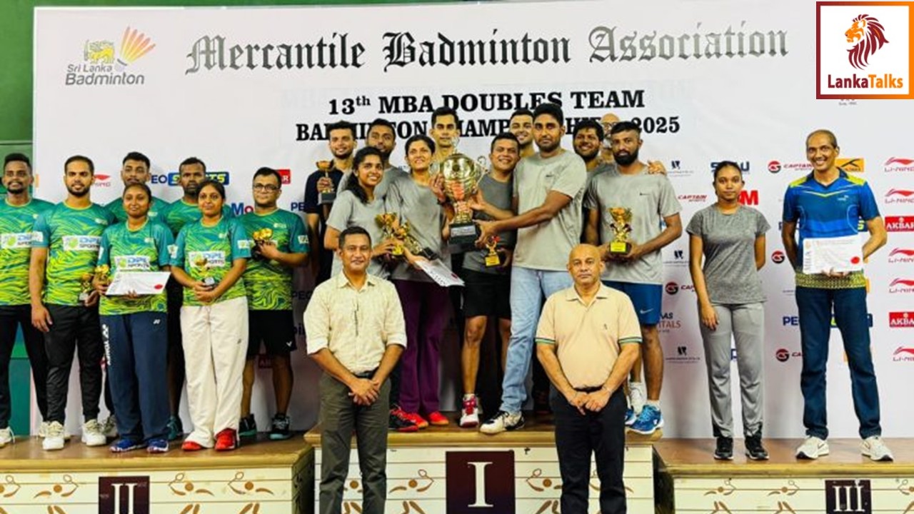 MAS bags major honours at Mercantile Badminton Tourney