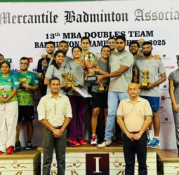 MAS bags major honours at Mercantile Badminton Tourney
